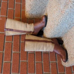 SOFFT Shearling Lined Size 10 Tall Boots